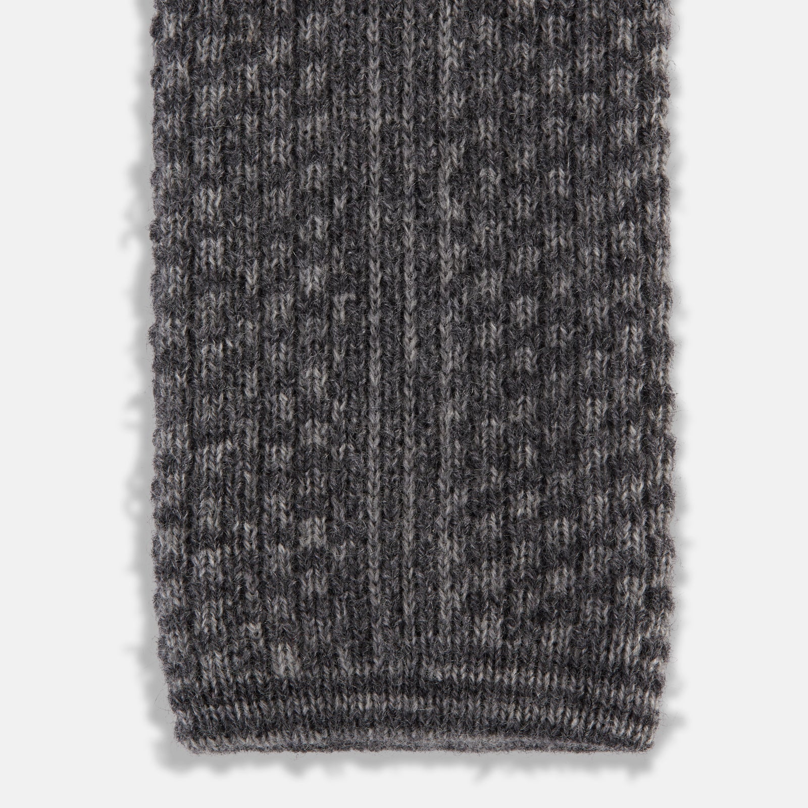 View 4 of product Grey Multi Cashmere Knitted Tie