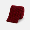 View 1 of product Red Multi Cashmere Knitted Tie