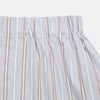 View 2 of product Beige and Light Blue Multi Stripe Cotton Godfrey Boxer Shorts