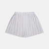 View 1 of product Beige and Light Blue Multi Stripe Cotton Godfrey Boxer Shorts