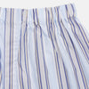 View 2 of product Pale Blue and Yellow Multi Stripe Cotton Godfrey Boxers