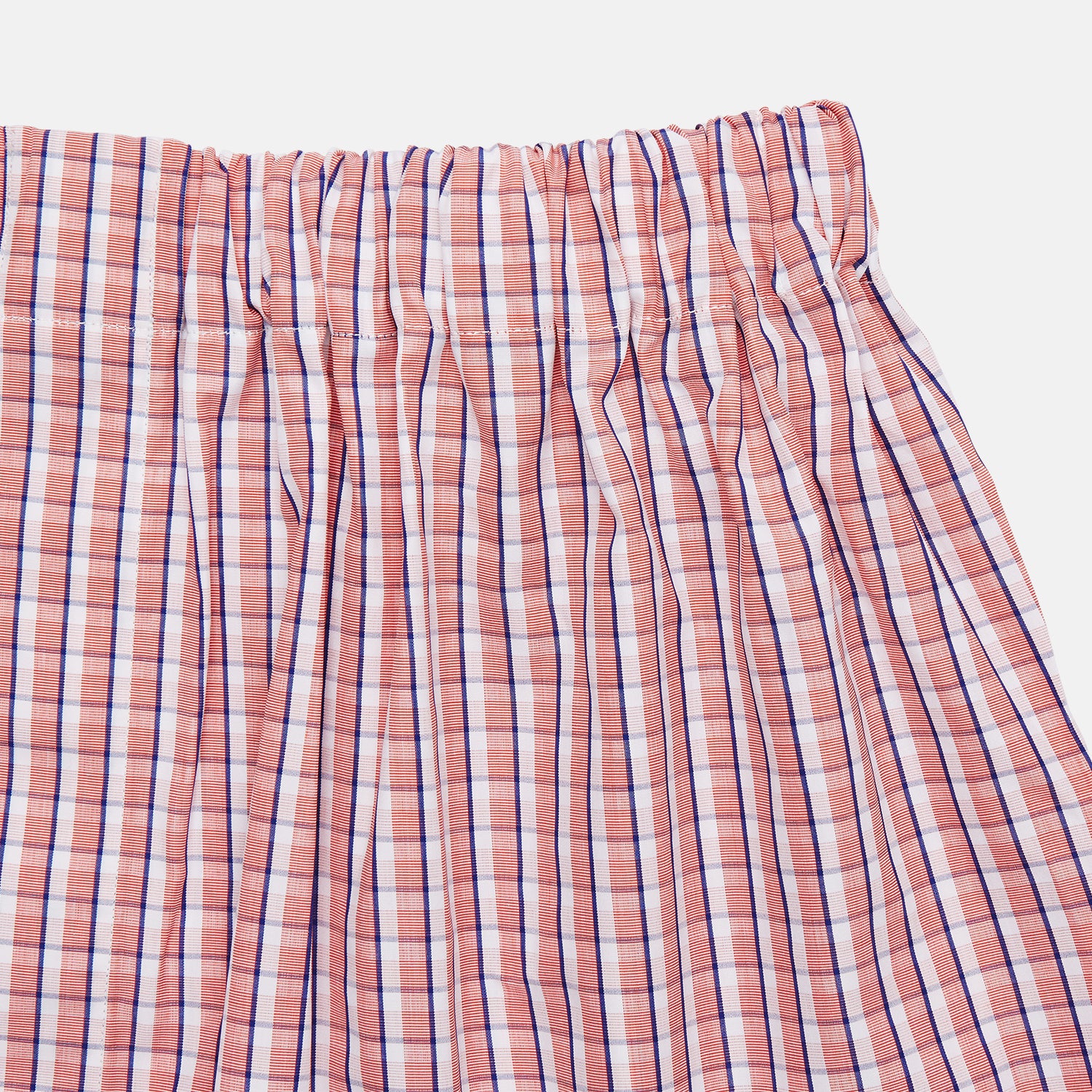 View 2 of product Orange Multi Check Cotton Godfrey Boxers