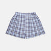 View 1 of product Pale Blue and Yellow Multi Check Cotton Godfrey Boxers