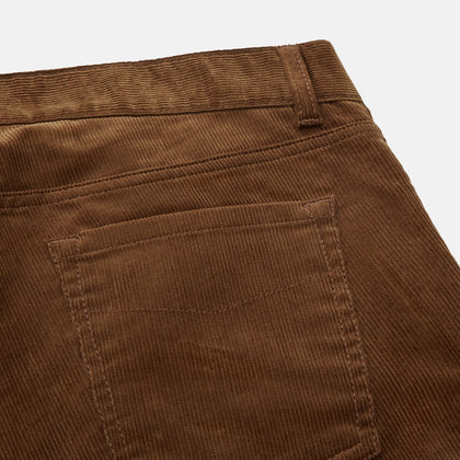 Brown Cord Mylo Trousers Image 1