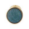 View 2 of product Gold and Navy Mother of Pearl Cufflinks