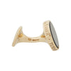 View 3 of product Gold and Navy Mother of Pearl Cufflinks
