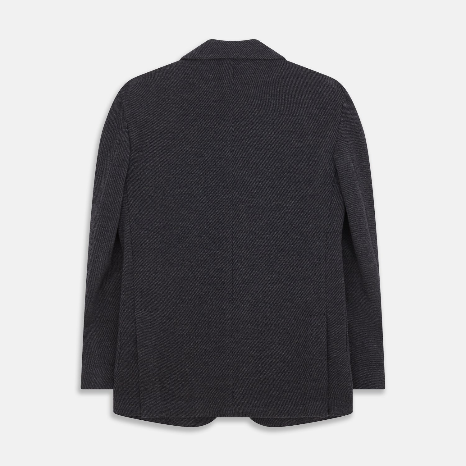 View 4 of product Navy Cashmere Blend Henley Blazer