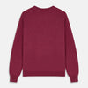View 3 of product Soft Burgundy Cashmere Glenn Jumper