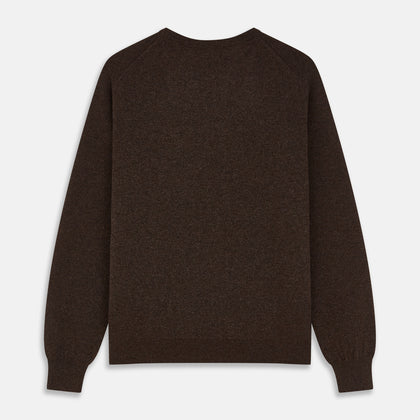 Brown Cashmere Glenn Jumper Image 2