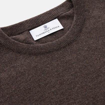 Brown Cashmere Glenn Jumper Image 1