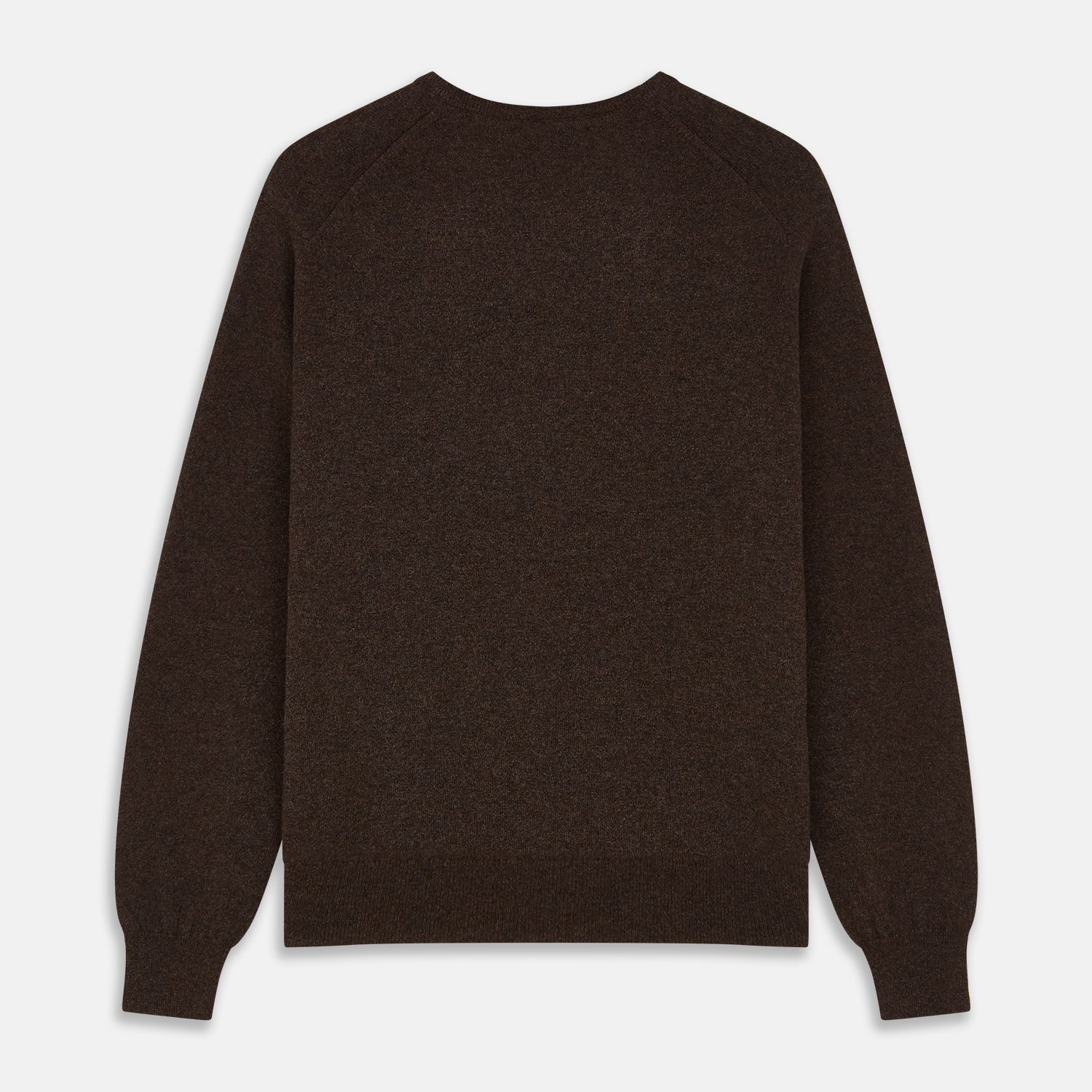 View 3 of product Brown Cashmere V-neck Paden Jumper