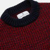 View 2 of product Red and Navy Wool Blend Billy Jumper