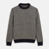 View 1 of product Navy and White Wool Blend Billy Jumper