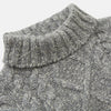 View 2 of product Oatmeal Cashmere Melange Clark Roll Neck Jumper