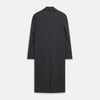 View 4 of product Grey Herringbone Wool Double Breasted Highgrove Overcoat