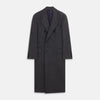 View 1 of product Grey Herringbone Wool Double Breasted Highgrove Overcoat