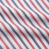 View 3 of product Red and Blue Stripe Cotton Quin Pyjamas