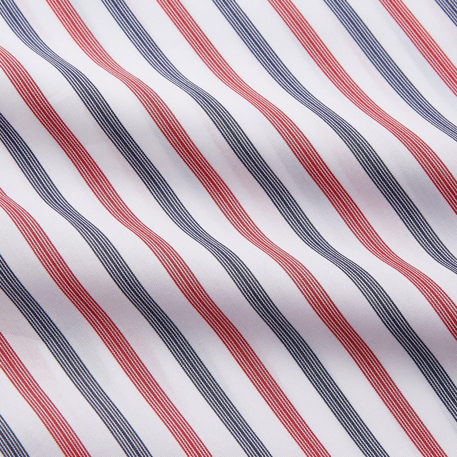 View 3 of product Red and Blue Stripe Cotton Quin Pyjamas