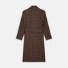View 4 of product Blue, Yellow, and Red Multi Check Wool Arnold Gown