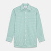 View 1 of product Green Check Cotton Regular Fit Mayfair Shirt