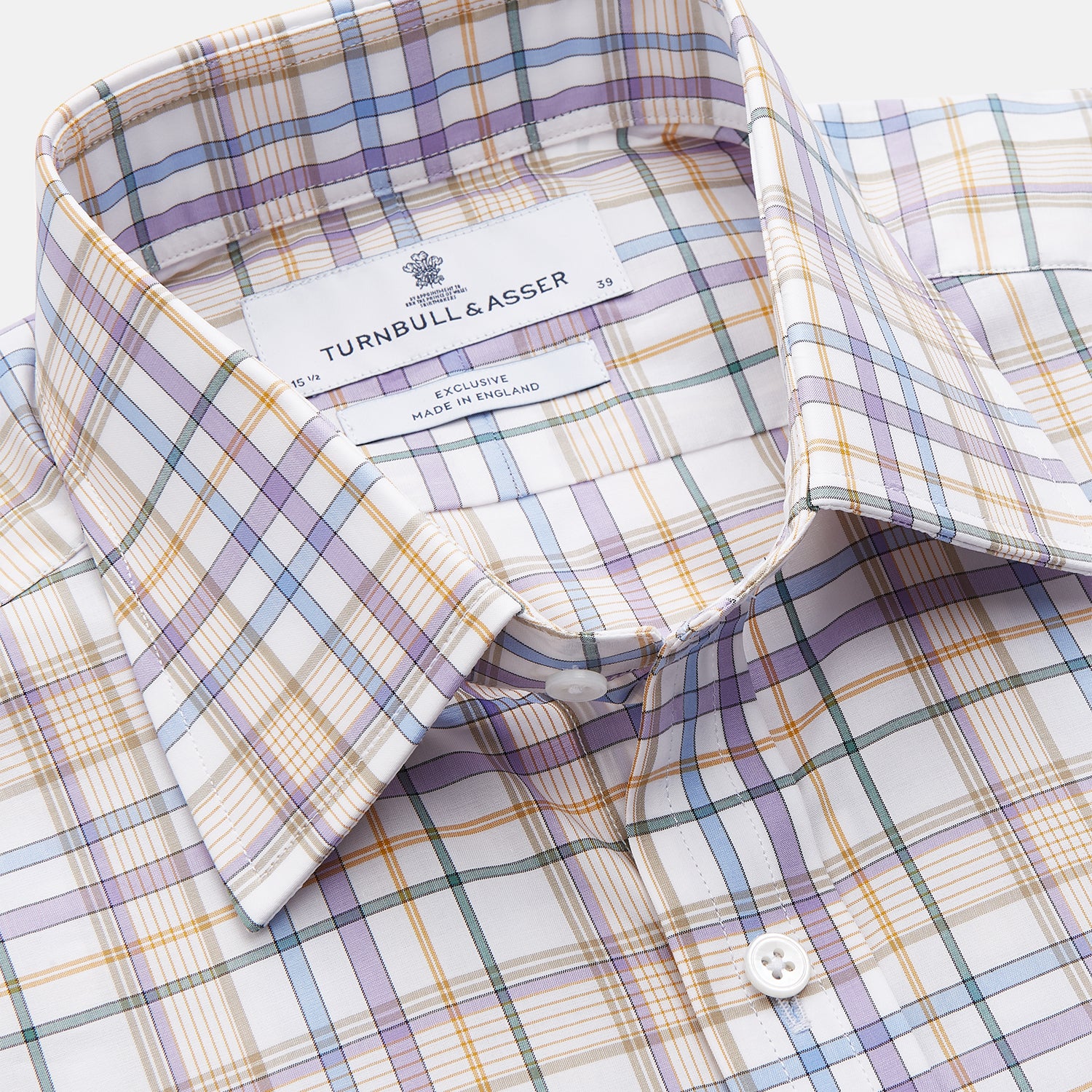 View 2 of product Colourful Garden Multi Check Cotton Regular Fit Mayfair Shirt