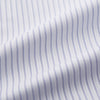 View 3 of product White and Blue Halo Stripe Cotton Regular Fit Mayfair Shirt