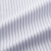 White and Blue Halo Stripe Cotton Regular Fit Mayfair Shirt