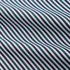 View 3 of product Green and Blue Stripe Cotton Regular Fit Mayfair Shirt