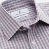 View 2 of product Red and Blue Check Cotton Regular Fit Mayfair Shirt