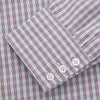 View 4 of product Red and Blue Check Cotton Regular Fit Mayfair Shirt