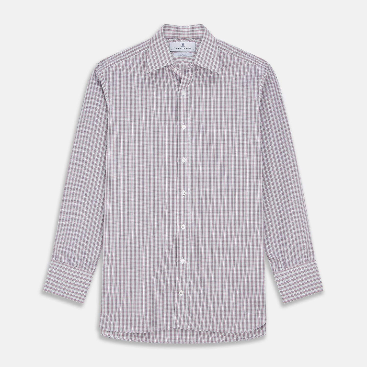 View 1 of product Red and Blue Check Cotton Regular Fit Mayfair Shirt