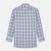 View 5 of product Blue and Yellow Check Cotton Regular Fit Mayfair Shirt
