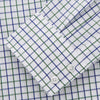 View 3 of product Green and Blue Check Cotton Tailored Fit Shelton Shirt