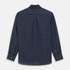 View 5 of product Blue Multi Check Wool Weekend Fit Hayne Shirt