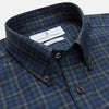View 2 of product Blue Multi Check Wool Weekend Fit Hayne Shirt