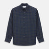 View 1 of product Blue Multi Check Wool Weekend Fit Hayne Shirt