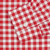 View 3 of product Burgundy Multi Check Cotton Weekend Fit Hayne Shirt