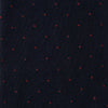 View 2 of product Navy and Red Polka Dot Cotton Mid-length Socks