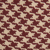 View 2 of product Red and Peach Houndstooth Wool Blend Tie
