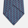 View 3 of product Pale Blue and Purple Art Deco Silk Tie