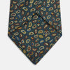 View 3 of product Marine Blue Paisley Silk Tie