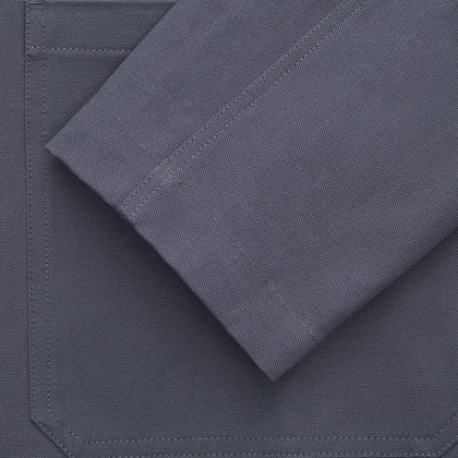 Charcoal Grey Organic Cotton Blend Remy Chore Jacket Image 2