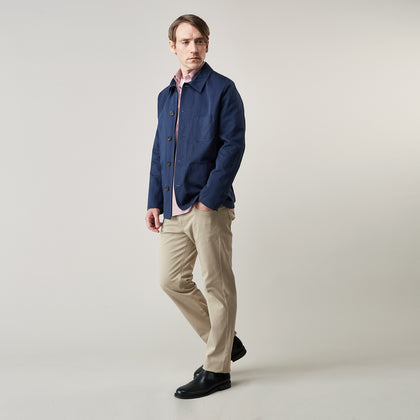 Khaki Stretch Cotton Five-Pocket Mylo Jeans Image 1