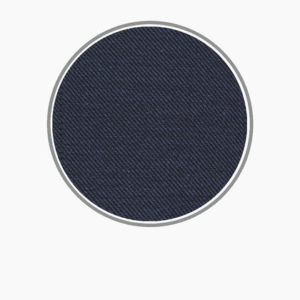 Navy Cashmere Blend Fabric Image 1