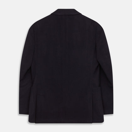Navy Cashmere Bern Blazer Image 3