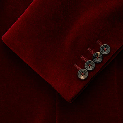 Wine Velvet Barrington Blazer Image 2