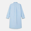 View 4 of product Light Blue Piped Cotton Nightshirt