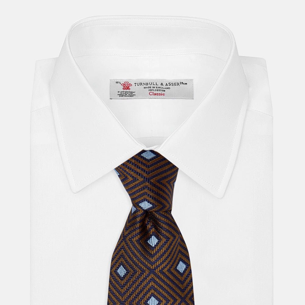 Tomorrow Never Dies Square Silk Tie As Seen on James Bond