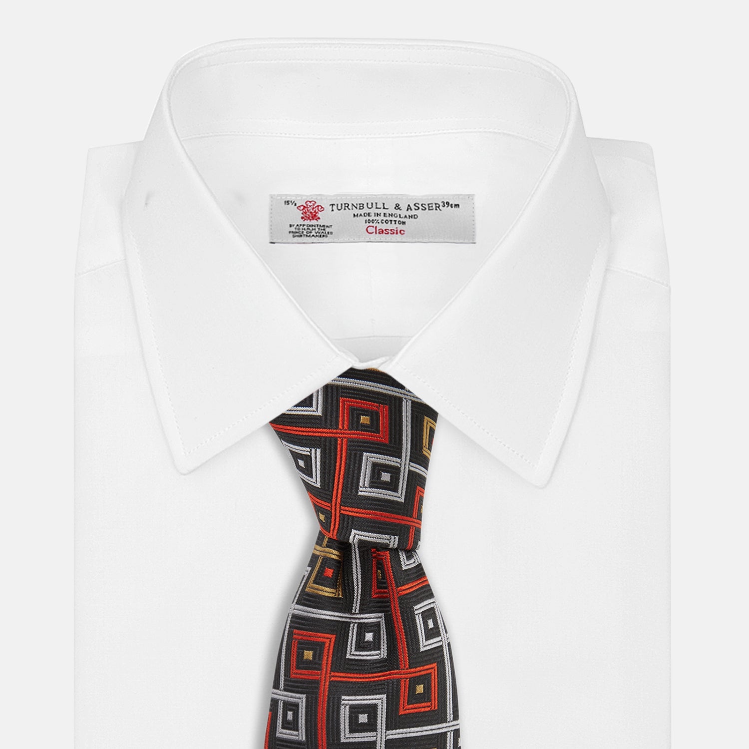 View 3 of product The World Is Not Enough Square Silk Tie As Seen on James Bond
