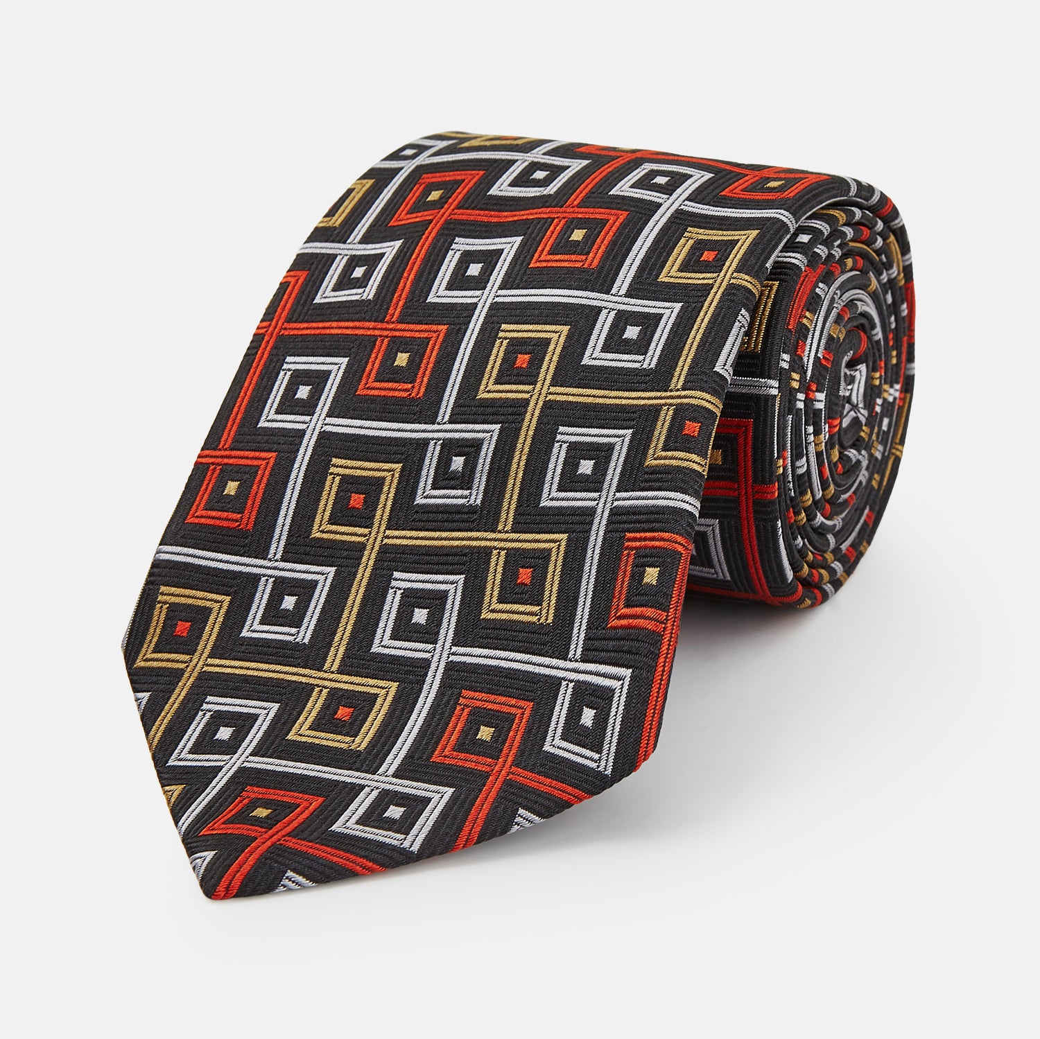 View 1 of product The World Is Not Enough Square Silk Tie As Seen on James Bond